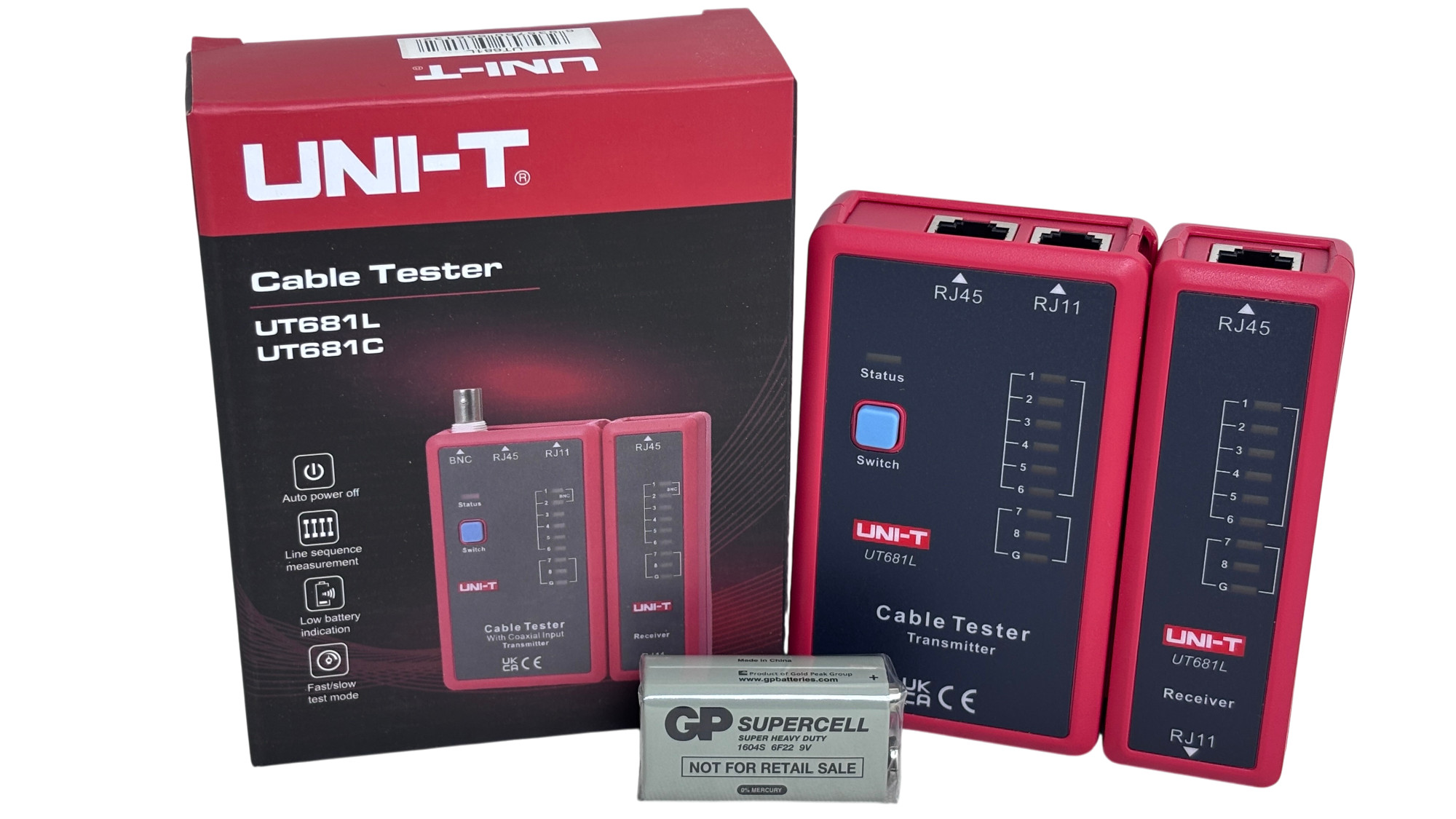 Кабельний тестер UNI-T UT681L